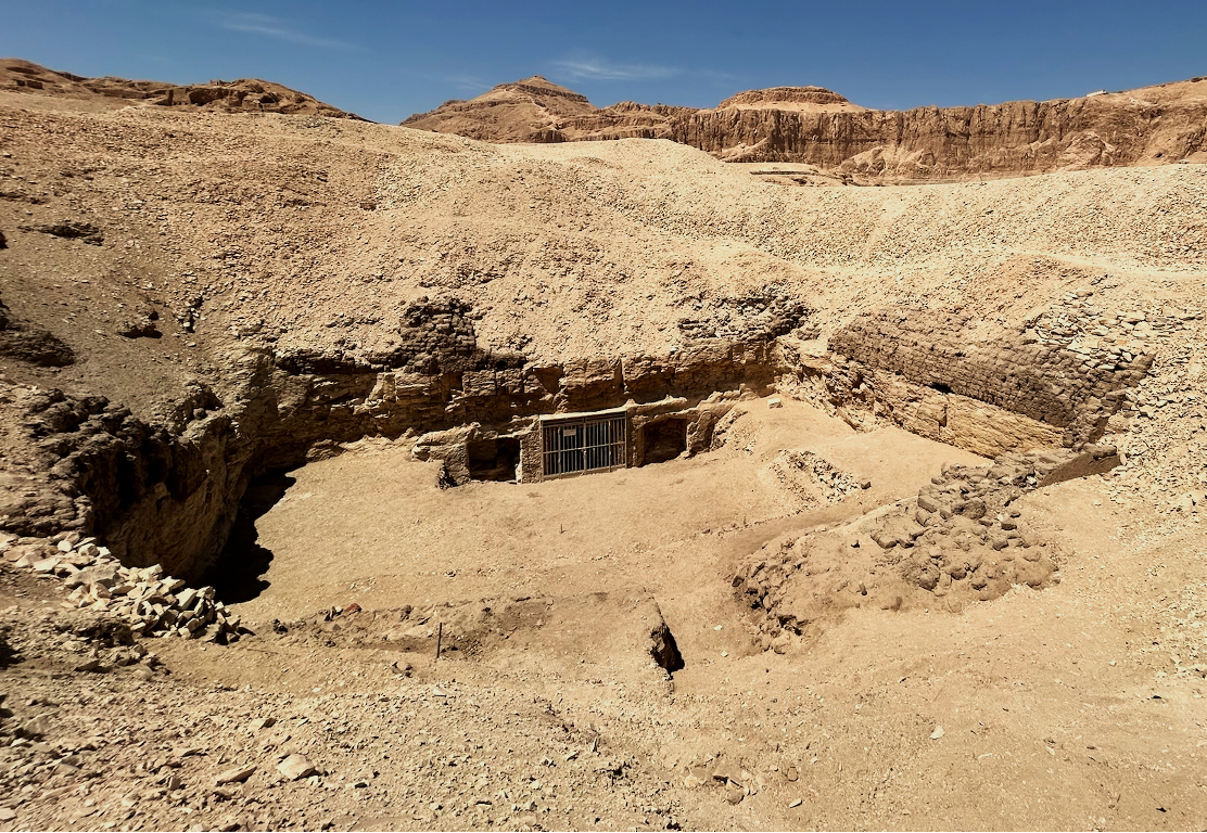 Exterior of tomb