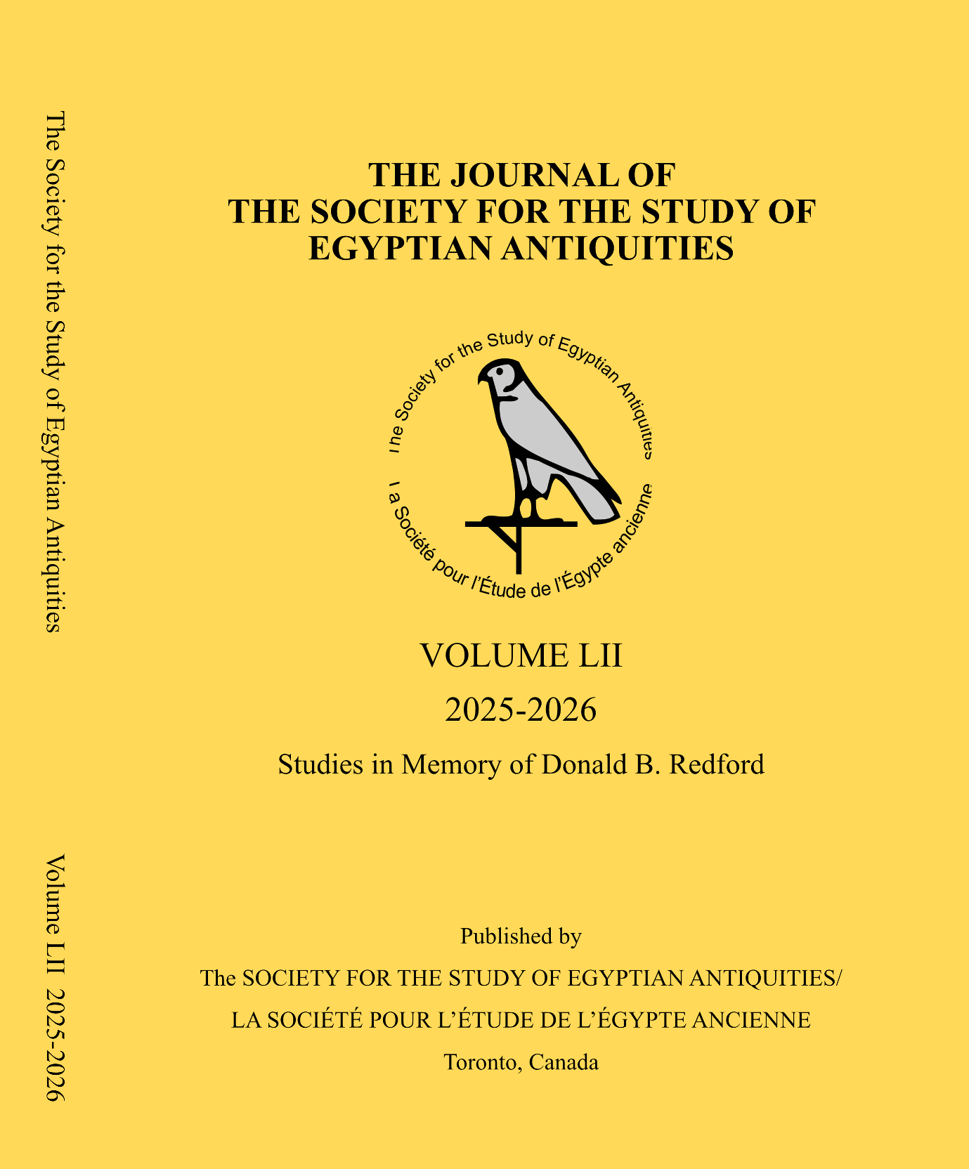 JSSEA 52 yellow cover front